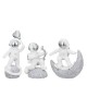 Figure Astronaut Poly White Silver Ποικιλία 3 φορές 11X5X12Cm 11X5X12Cm Figure Astronaut Poly White Silver Ποικιλία 3 φορές 11X5X12Cm 11X5X12Cm