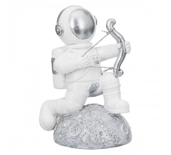 Figure Astronaut Poly White Silver Ποικιλία 3 φορές 11X5X12Cm 11X5X12Cm Figure Astronaut Poly White Silver Ποικιλία 3 φορές 11X5X12Cm 11X5X12Cm
