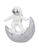 Figure Astronaut Poly White Silver Ποικιλία 3 φορές 11X5X12Cm 11X5X12Cm Figure Astronaut Poly White Silver Ποικιλία 3 φορές 11X5X12Cm 11X5X12Cm