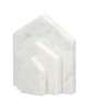 Βιβλιοθήκη Σπίτι Μαρμάρινο Μπεζ Λευκό 11X5X12Cm 11X5X12Cm Βιβλιοθήκη Σπίτι Μαρμάρινο Μπεζ Λευκό 11X5X12Cm 11X5X12Cm