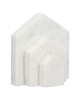 Βιβλιοθήκη Σπίτι Μαρμάρινο Μπεζ Λευκό 11X5X12Cm 11X5X12Cm Βιβλιοθήκη Σπίτι Μαρμάρινο Μπεζ Λευκό 11X5X12Cm 11X5X12Cm