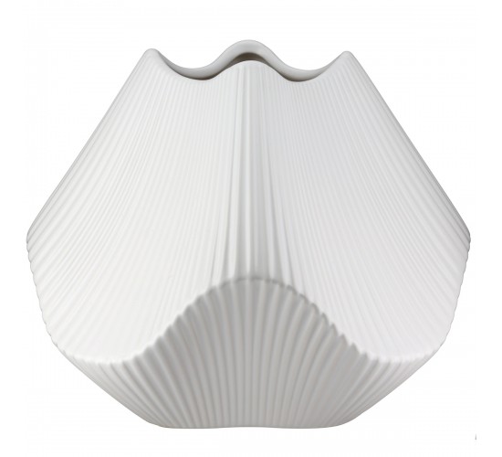 Βάζο Κεραμικό Λευκό 22X22X19Cm 22X22X19Cm Βάζο Κεραμικό Λευκό 22X22X19Cm 22X22X19Cm