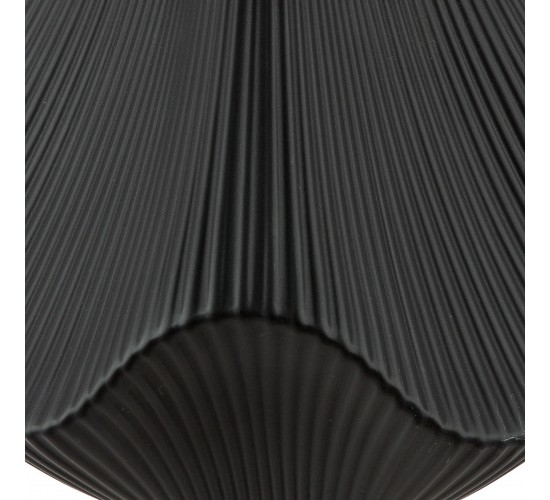  Βάζο Κεραμικό Μαύρο 22X22X19Cm 22X22X19Cm