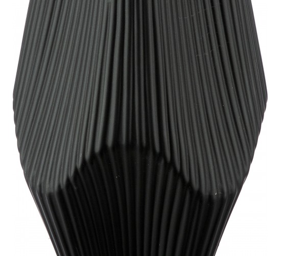  Βάζο Κεραμικό Μαύρο 15X15X30Cm 15X15X30Cm