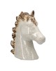 Sculpture Horse Ceramic Beige 14X6X14Cm 14X6X14Cm Sculpture Horse Ceramic Beige 14X6X14Cm 14X6X14Cm