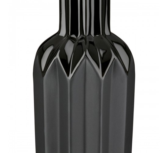 Βάζο Μπουκαλιού Κωνικό Κεραμικό Μαύρο D10X38Cm D10X38Cm Βάζο Μπουκαλιού Κωνικό Κεραμικό Μαύρο D10X38Cm D10X38Cm