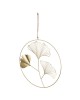 Κρεμάστρα Στρογγυλό Ginkgo Motif Μεταλλικό Χρυσό Χρώμα 34X0X49Cm 34X0X49Cm Κρεμάστρα Στρογγυλό Ginkgo Motif Μεταλλικό Χρυσό Χρώμα 34X0X49Cm 34X0X49Cm