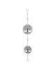 Γιρλάντα Round Tree Of Life Motif Metal Black 15X3X80Cm 15X3X80Cm Γιρλάντα Round Tree Of Life Motif Metal Black 15X3X80Cm 15X3X80Cm