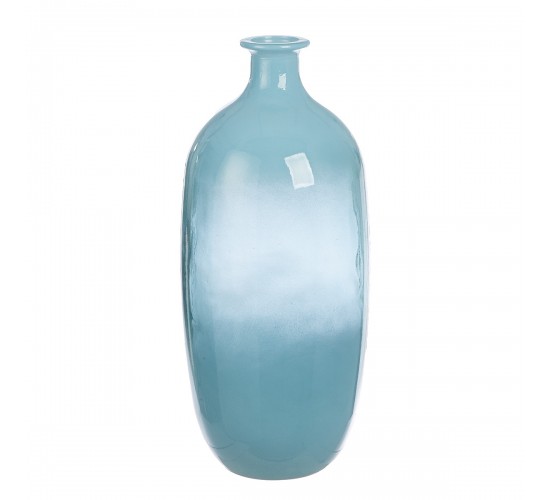 Βάζο Μπουκάλι Γυαλικά Μπλε D16X38Cm D16X38Cm Βάζο Μπουκάλι Γυαλικά Μπλε D16X38Cm D16X38Cm
