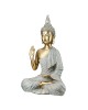Φιγούρα Buddha Συνθετική Ρητίνη Γκρι Χρυσό Χρώμα 16X8X25Cm 16X8X25Cm Φιγούρα Buddha Συνθετική Ρητίνη Γκρι Χρυσό Χρώμα 16X8X25Cm 16X8X25Cm
