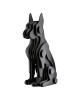  Figure Dog Synthetic Resin Black 13X15X29Cm 13X15X29Cm
