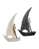 Figure Boat Man Motif Συνθετική Ρητίνη Χρυσό Χρώμα Ασημί Χρώμα 2 Ποικιλία 20X6X29Cm 20X6X29Cm Figure Boat Man Motif Συνθετική Ρητίνη Χρυσό Χρώμα Ασημί Χρώμα 2 Ποικιλία 20X6X29Cm 20X6X29Cm