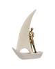 Figure Boat Man Motif Συνθετική Ρητίνη Χρυσό Χρώμα Ασημί Χρώμα 2 Ποικιλία 20X6X29Cm 20X6X29Cm Figure Boat Man Motif Συνθετική Ρητίνη Χρυσό Χρώμα Ασημί Χρώμα 2 Ποικιλία 20X6X29Cm 20X6X29Cm