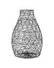 Βάζο Βολβώδες Μεταλλικό Μαύρο D17X26Cm D17X26Cm Βάζο Βολβώδες Μεταλλικό Μαύρο D17X26Cm D17X26Cm