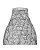 Βάζο Βολβώδες Μεταλλικό Μαύρο D17X26Cm D17X26Cm Βάζο Βολβώδες Μεταλλικό Μαύρο D17X26Cm D17X26Cm