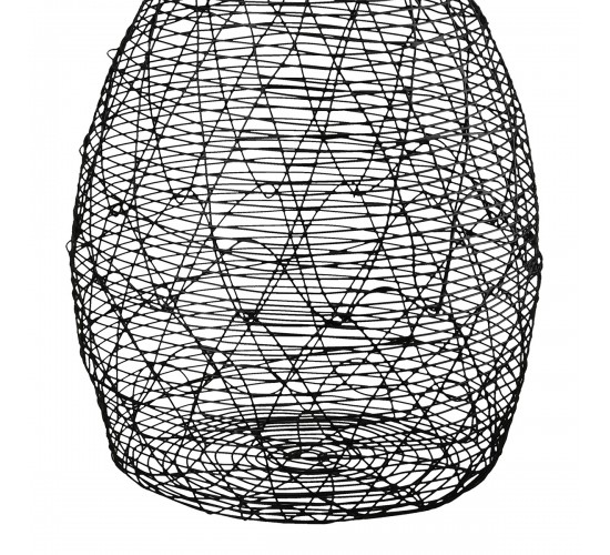 Βάζο Βολβώδες Μεταλλικό Μαύρο D17X26Cm D17X26Cm Βάζο Βολβώδες Μεταλλικό Μαύρο D17X26Cm D17X26Cm