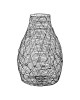 Βάζο Βολβώδες Μεταλλικό Μαύρο D22X33Cm D22X33Cm Βάζο Βολβώδες Μεταλλικό Μαύρο D22X33Cm D22X33Cm
