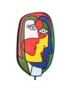 Sculpture Face Motif Συνθετική Ρητίνη Πολύχρωμη 2 Ποικιλία 20X7X35Cm 20X7X35Cm Sculpture Face Motif Συνθετική Ρητίνη Πολύχρωμη 2 Ποικιλία 20X7X35Cm 20X7X35Cm