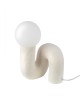 Επιτραπέζιο Φωτιστικό Organic Ceramic Beige White 18X17X30Cm 18X17X30Cm Επιτραπέζιο Φωτιστικό Organic Ceramic Beige White 18X17X30Cm 18X17X30Cm