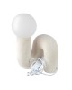 Επιτραπέζιο Φωτιστικό Organic Ceramic Beige White 18X17X30Cm 18X17X30Cm Επιτραπέζιο Φωτιστικό Organic Ceramic Beige White 18X17X30Cm 18X17X30Cm