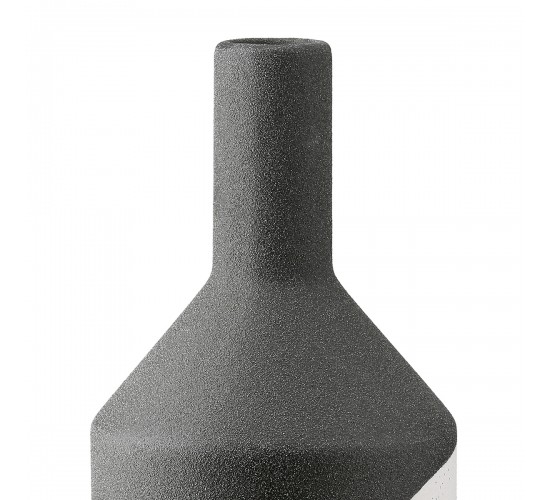 Βάζο Λαιμού Κεραμικό Μαύρο D10X21Cm D10X21Cm Βάζο Λαιμού Κεραμικό Μαύρο D10X21Cm D10X21Cm