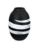 Βάζο Στρογγυλό Κεραμικό Μαύρο D14X21Cm D14X21Cm Βάζο Στρογγυλό Κεραμικό Μαύρο D14X21Cm D14X21Cm