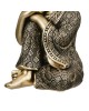 Figure Buddha Synthetic Resin Χρυσόχρωμο 10X10X17Cm 10X10X17Cm Figure Buddha Synthetic Resin Χρυσόχρωμο 10X10X17Cm 10X10X17Cm