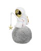 Figure Astronaut Synthetic Resin Grey White 2 Assorted 10X14X18Cm 10X14X18Cm Figure Astronaut Synthetic Resin Grey White 2 Assorted 10X14X18Cm 10X14X18Cm