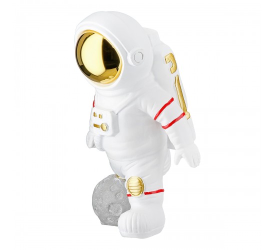 Figure Astronaut Synthetic Resin Grey White 2 Assorted 10X14X18Cm 10X14X18Cm Figure Astronaut Synthetic Resin Grey White 2 Assorted 10X14X18Cm 10X14X18Cm