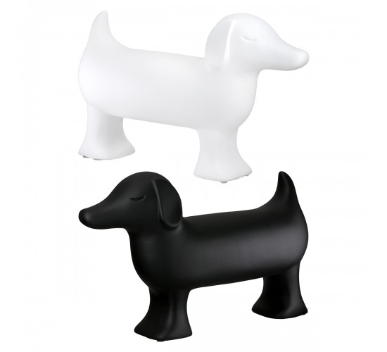 Figure Dog Ceramic Black White 2 Assorted 35X11X23Cm 35X11X23Cm Figure Dog Ceramic Black White 2 Assorted 35X11X23Cm 35X11X23Cm