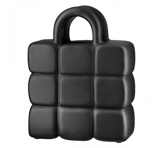 Βάζο Κεραμικό Μαύρο Λευκό 2 Ποικιλία 15X5X19Cm 15X5X19Cm Βάζο Κεραμικό Μαύρο Λευκό 2 Ποικιλία 15X5X19Cm 15X5X19Cm