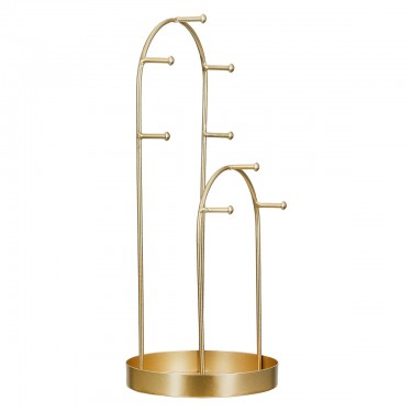  Σταντ κοσμήματος Μεταλλικό Χρυσό Χρώμα 13X13X31Cm 13X13X31Cm