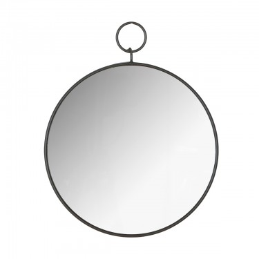  Καθρέφτης Καθρέφτης Γυαλικά Μαύρο 32X2X39Cm 32X2X39Cm