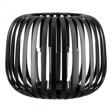  Φανάρι Μεταλλικό Μαύρο D16X13Cm D16X13Cm