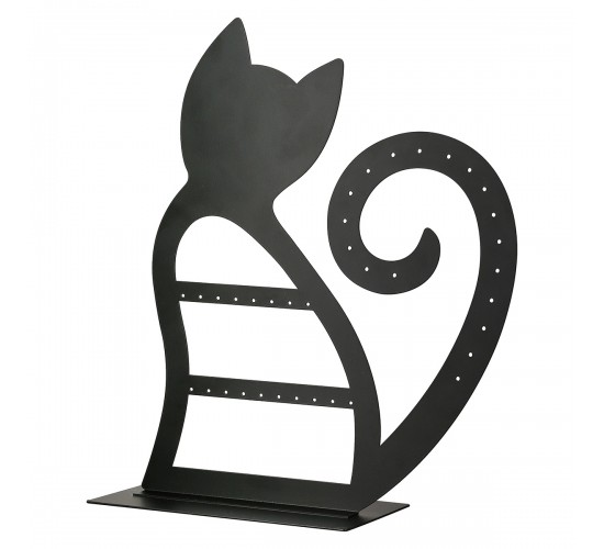 Βάση κοσμήματος Cat Metal Μαύρο 20X9X26Cm 20X9X26Cm Βάση κοσμήματος Cat Metal Μαύρο 20X9X26Cm 20X9X26Cm