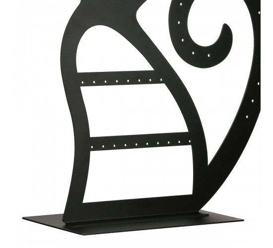 Βάση κοσμήματος Cat Metal Μαύρο 20X9X26Cm 20X9X26Cm Βάση κοσμήματος Cat Metal Μαύρο 20X9X26Cm 20X9X26Cm