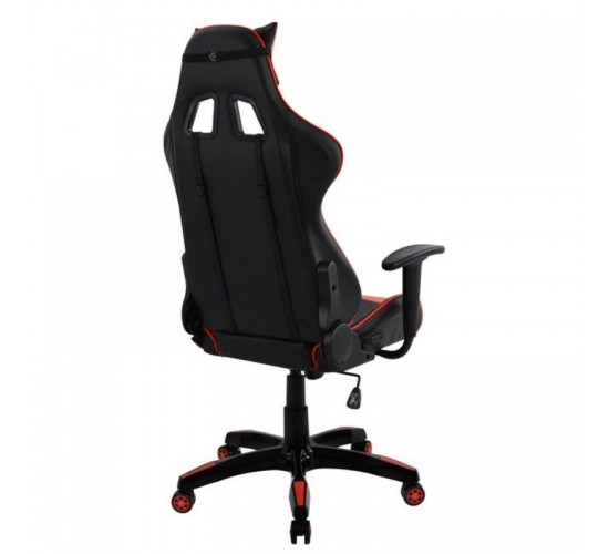 Πολυθρόνα Γραφείου Gaming ULTIMET Κόκκινο/Μαύρο PVC 66x67x127-135cm Πολυθρόνα Γραφείου Gaming ULTIMET Κόκκινο/Μαύρο PVC 66x67x127-135cm