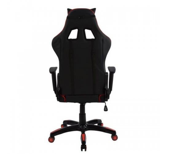 Πολυθρόνα Γραφείου Gaming ULTIMET Κόκκινο/Μαύρο PVC 66x67x127-135cm Πολυθρόνα Γραφείου Gaming ULTIMET Κόκκινο/Μαύρο PVC 66x67x127-135cm