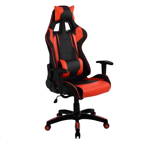 Πολυθρόνα Γραφείου Gaming ULTIMET Κόκκινο/Μαύρο PVC 66x67x127-135cm Πολυθρόνα Γραφείου Gaming ULTIMET Κόκκινο/Μαύρο PVC 66x67x127-135cm