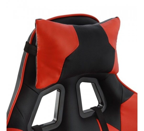 Πολυθρόνα Γραφείου Gaming ULTIMET Κόκκινο/Μαύρο PVC 66x67x127-135cm Πολυθρόνα Γραφείου Gaming ULTIMET Κόκκινο/Μαύρο PVC 66x67x127-135cm