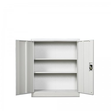 Ντουλάπι ArteLibre DUILIN Ανοιχτό Γκρι Μέταλλο 90x40x90cm