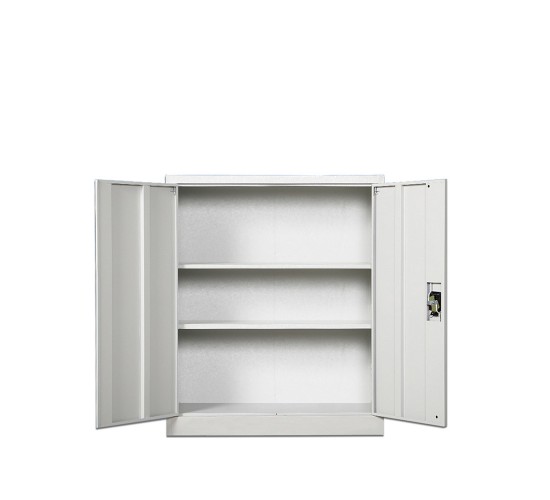 Ντουλάπι ArteLibre DUILIN Ανοιχτό Γκρι Μέταλλο 90x40x90cm Ντουλάπι ArteLibre DUILIN Ανοιχτό Γκρι Μέταλλο 90x40x90cm