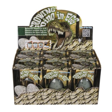 Παιχνίδι Δεινόσαυρος Σε Αβγό Που Μεγαλώνει 11cm Σε 4 Σχέδια