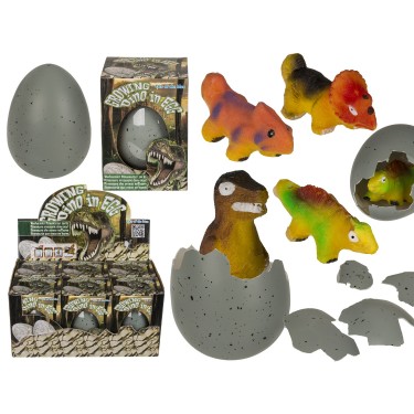 Παιχνίδι Δεινόσαυρος Σε Αβγό Που Μεγαλώνει 11cm Σε 4 Σχέδια