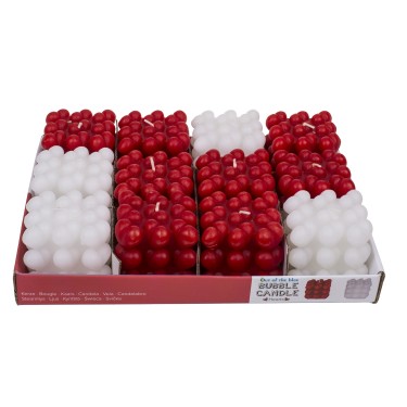 Κερί Καρδιές 6cm Σε 2 Χρώματα