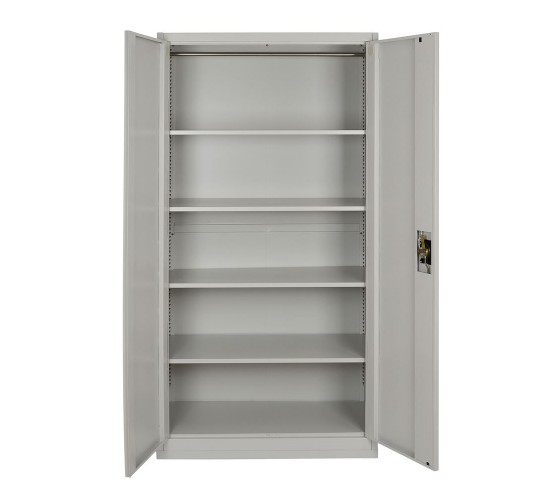 Φοριαμός ArteLibre DURIN Ανοιχτό Γκρι Μέταλλο 90x45x180cm Φοριαμός ArteLibre DURIN Ανοιχτό Γκρι Μέταλλο 90x45x180cm