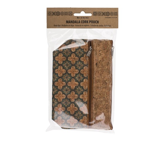 Τσαντάκι Φελλού Με Φερμουάρ Σχέδιο Mandala 17.5x11cm Σε 4 Σχέδια Τσαντάκι Φελλού Με Φερμουάρ Σχέδιο Mandala 17.5x11cm Σε 4 Σχέδια