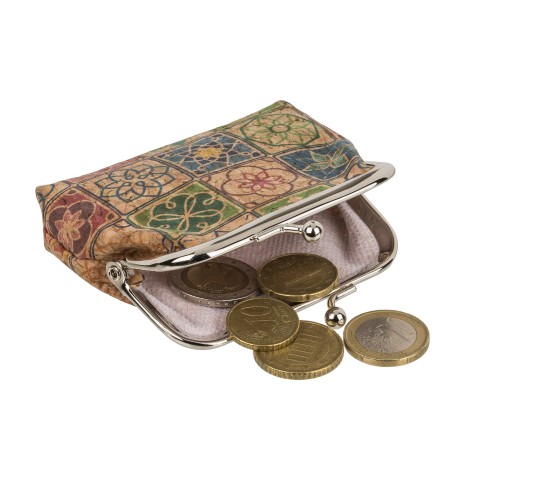 Πορτοφόλι Φελλού Σχέδιο Mandala 9x8cm Σε 4 Σχέδια Πορτοφόλι Φελλού Σχέδιο Mandala 9x8cm Σε 4 Σχέδια