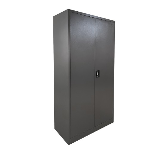 Φοριαμός ArteLibre DURIN Σκούρο Γκρι Μέταλλο 90x45x180cm Φοριαμός ArteLibre DURIN Σκούρο Γκρι Μέταλλο 90x45x180cm