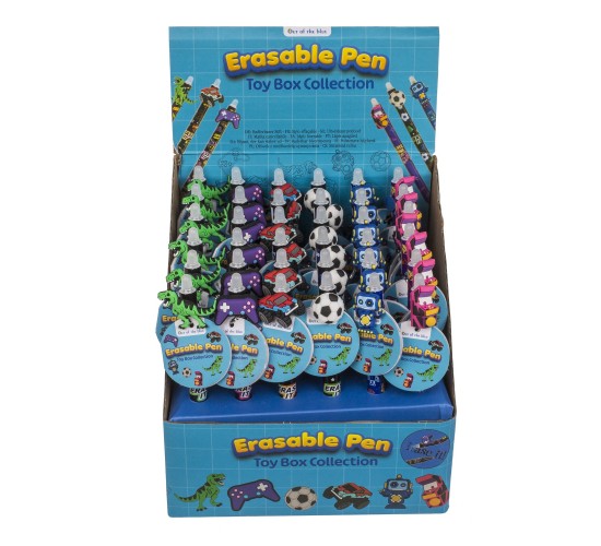 Στυλό Που Σβήνει Toy Box Πλαστικό 14.5cm Σε 6 Σχέδια Στυλό Που Σβήνει Toy Box Πλαστικό 14.5cm Σε 6 Σχέδια